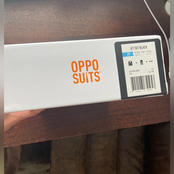 NWT OPPOSUITS
Big Boys 3-Piece Jet Set Solid Tuxedo Set FOR 2 year olds 2T - Picture 3 of 5